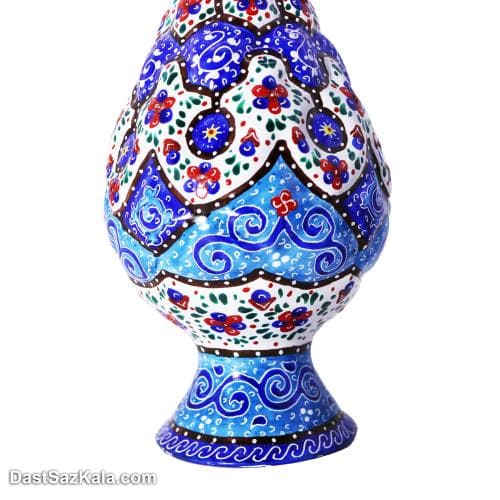 گلدان میناکاری مسی 16 سانتی کد LT-105