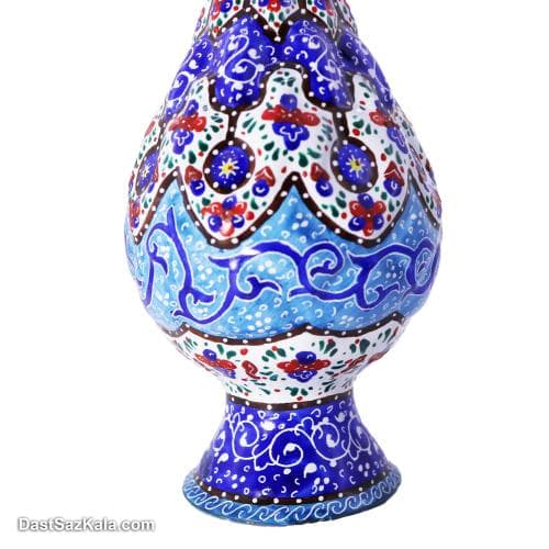 گلدان میناکاری مسی کوچک کد LT-112