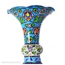 گلدان میناکاری مسی مدل کوزه ی 16 سانتی کد LT-20