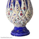 گلدان میناکاری 25 سانتی مسی مدل کوزه ای کد LT-90