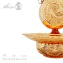 آفتابه لگن مسی زنجان قلم کاری شده کد MJ-121