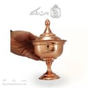 سرویس پذیرایی مسی درب دار 3 تیکه کد HSH-10