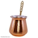 شیر جوش مسی زنجان دسته برنجی کد SSH-17