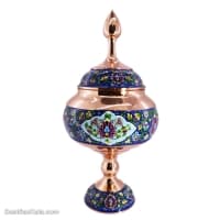 شکلات خوری مسی پایه دار مدل پرداز نانو شده کد MJ-17