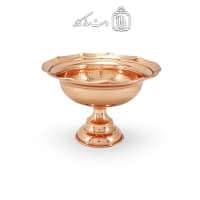 شکلات خوری مسی پایه دار زنجان به قطر 20 سانتیمتری کد AH-128