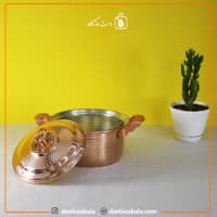 قابلمه مسی اصل زنجان مدل راسته تک نفره کوچک کد PA-50