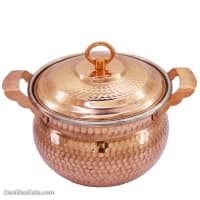 قابلمه مسی کوچک چکشی اصل زنجان مدل تیانچه تک نفره PA-55