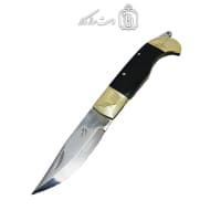 چاقوی دنده ای بزرگ زنجان 24 سانتیمتری دسته مشکی کد SHN-30