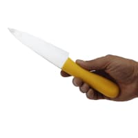 چاقوی راسته ای زنجان استیل و دسته پلاستیکی 27 سانتی کد MN-16