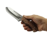 چاقو بوشکرافت زنجان سرگرد دسته چوبی 23 سانتیمتری کد MN-53