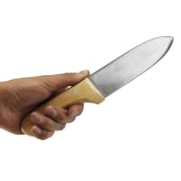 چاقو سلاخی دست ساز زنجان دسته چوبی MN-11