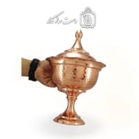 سرویس پذیرایی مسی درب دار 3 تیکه کد HSH-10