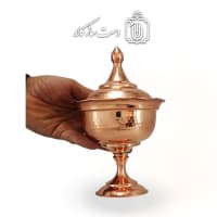 سرویس پذیرایی مسی درب دار 3 تیکه کد HSH-10